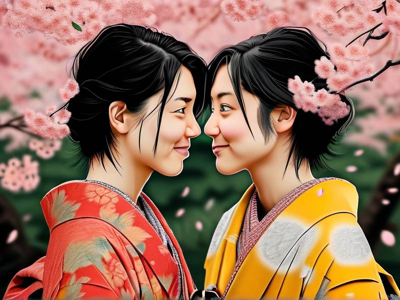 日本舌吻的文化与情感表达它如何在日本的恋爱关系中扮演